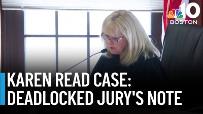 FULL VIDEO: ‘Deeply divided' Karen Read jury's note on being deadlocked