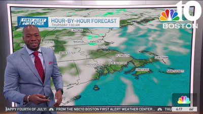 Forecast: Rain and thunderstorms for the Fourth of July