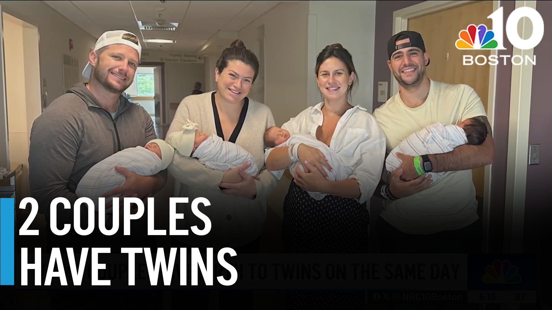 2 Mass. couples give birth to twins on same day – NBC Boston
