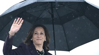 Vice President and Democratic presidential candidate Kamala Harris