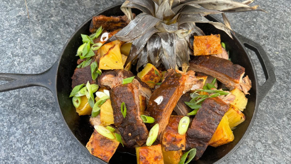 RibWrapped Pineapple NBC Boston