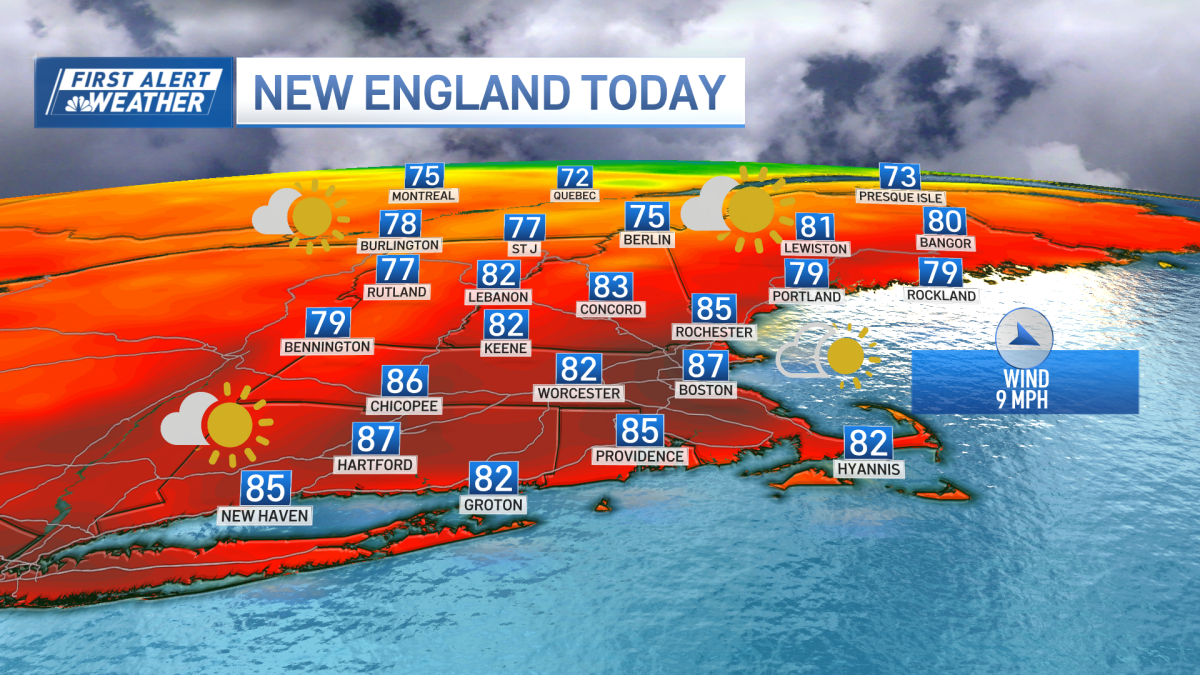 Boston weather: Cloudy and dry Sunday with some pop up showers this ...