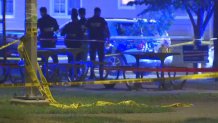 Police investigate a deadly shooting on Shawmut Avenue near Ramsey Park shortly after 1:30 a.m. on Friday, July 5, 2024.