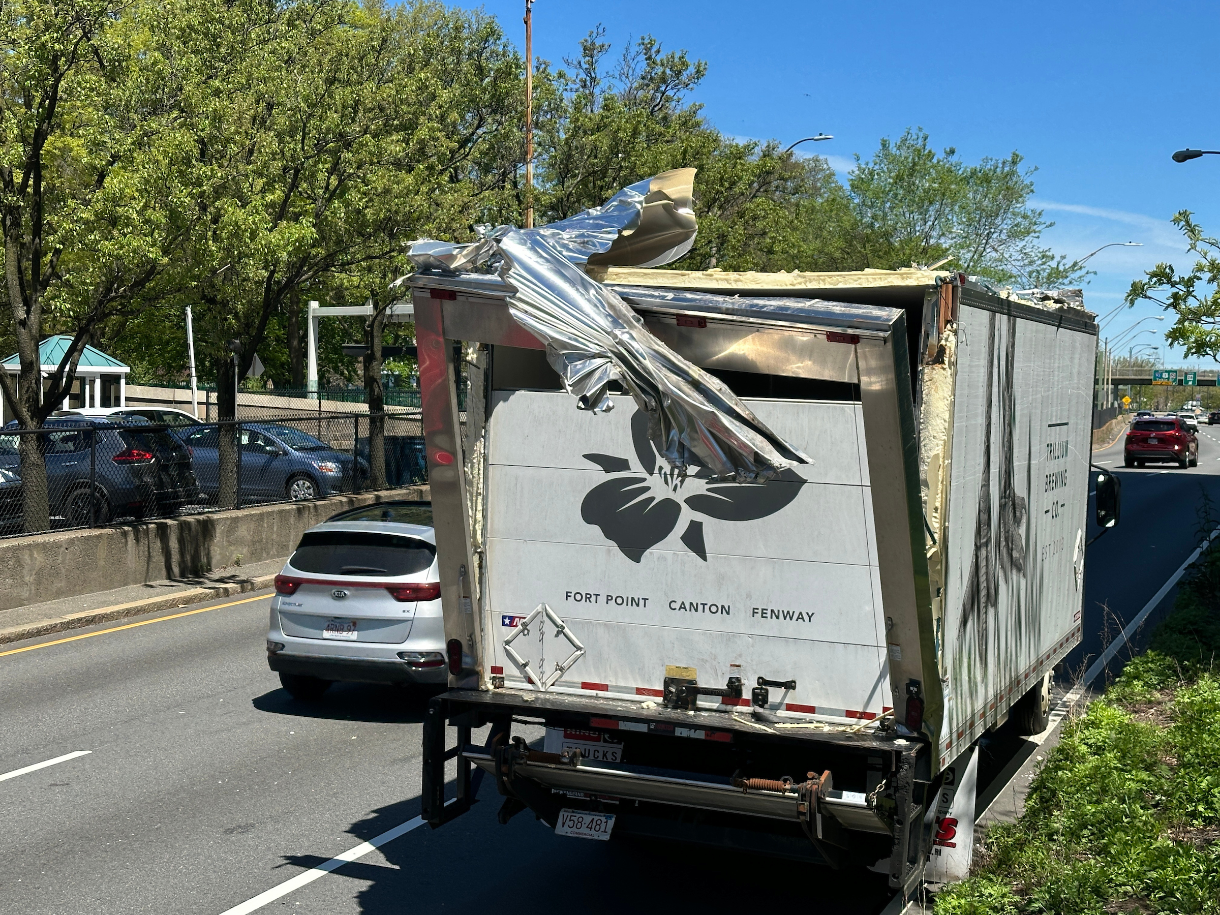 A Trillium truck storrowed on May 10, 2024.