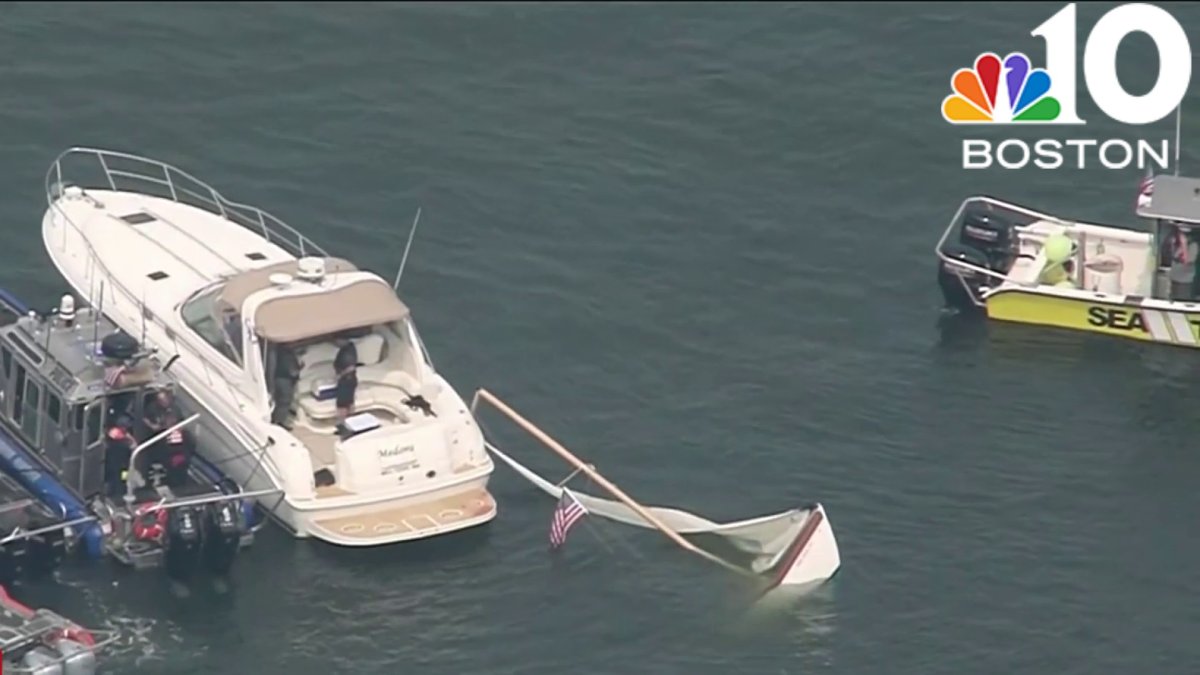 2 seriously injured after boat crash in Hingham Bay – NBC Boston