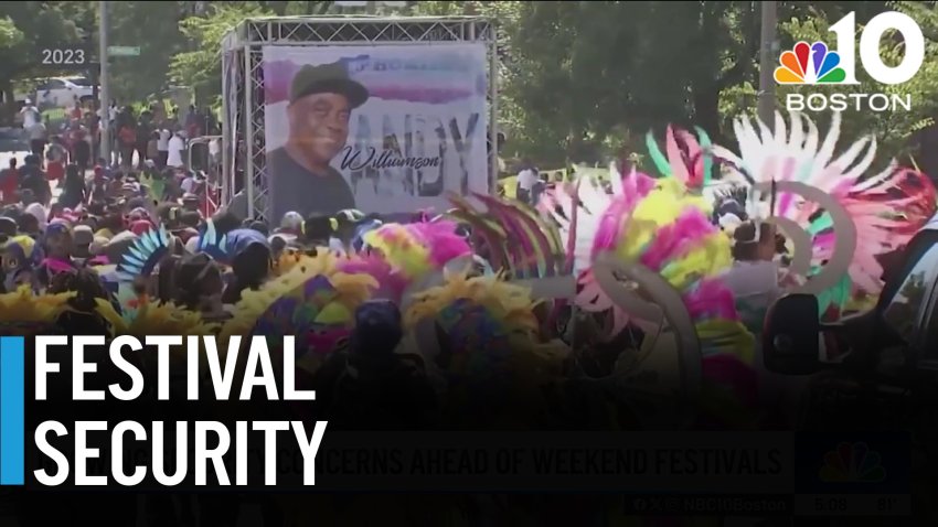 Security top of mind ahead of weekend festivals in Boston