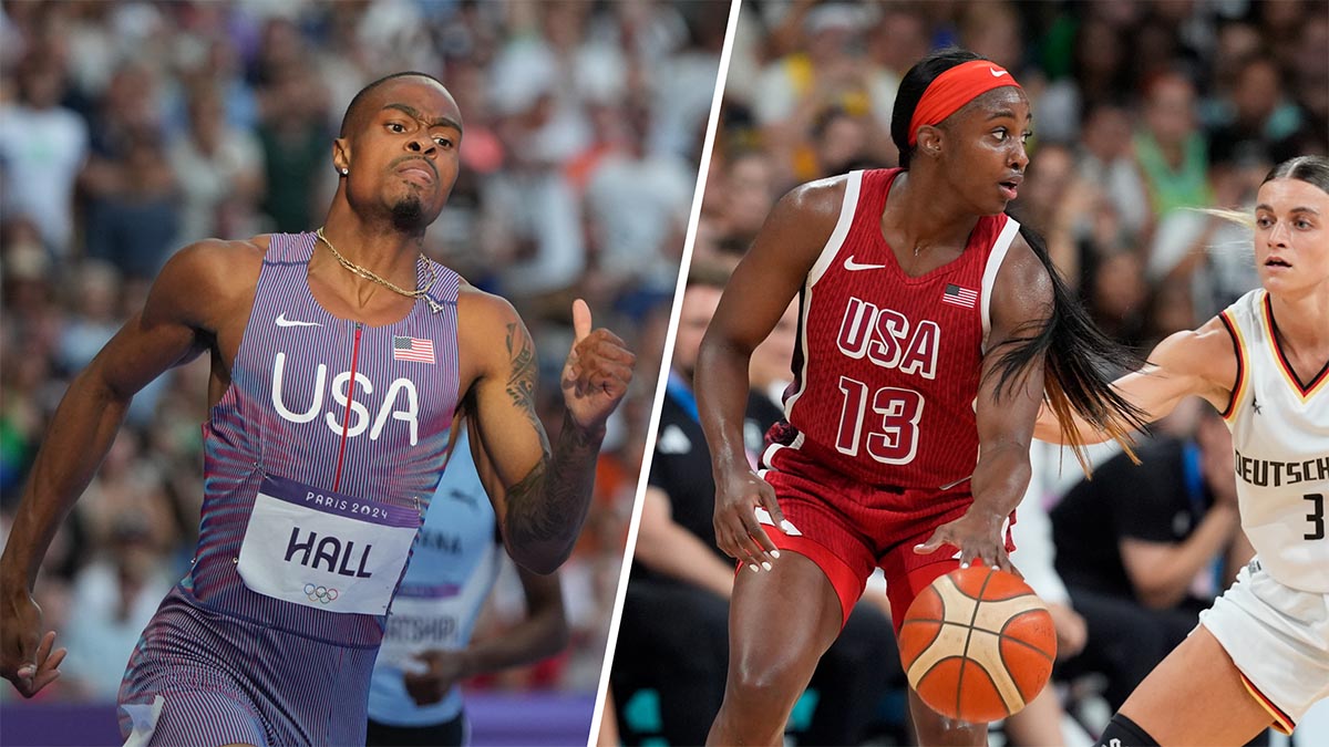 Live updates Noah Lyles on the track, USA women’s basketball vs