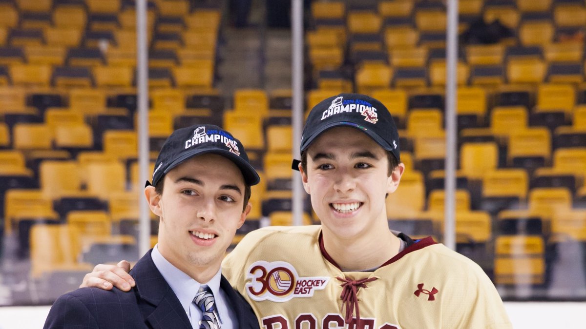Johnny Gaudreau and brother Matthew shined on and off the ice NBC Boston