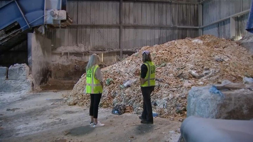 A sustainable waste management company is working to improve the smell its facility in Grafton, Massachusetts, gives off after complaints from neighbors.