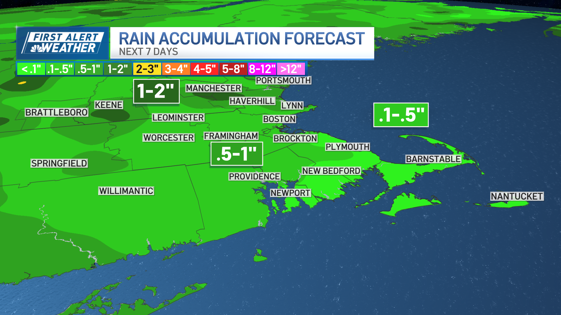 Boston weather Cool and less humid conditions NBC Boston