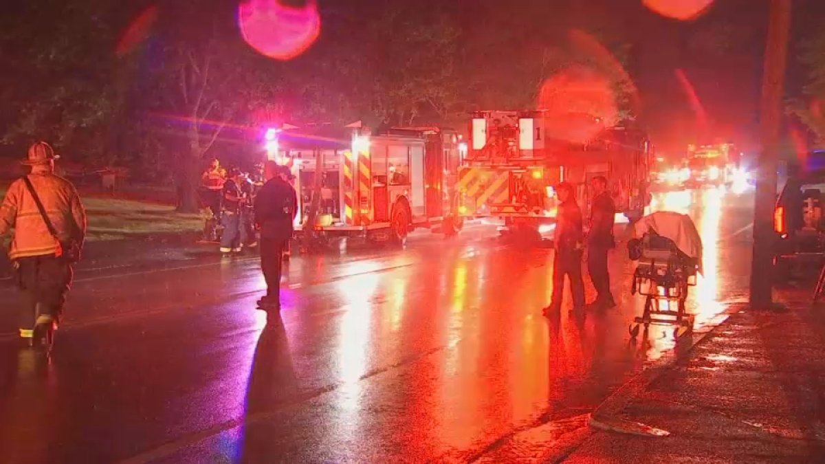 Abington MA group home fire from lightning strike NBC Boston