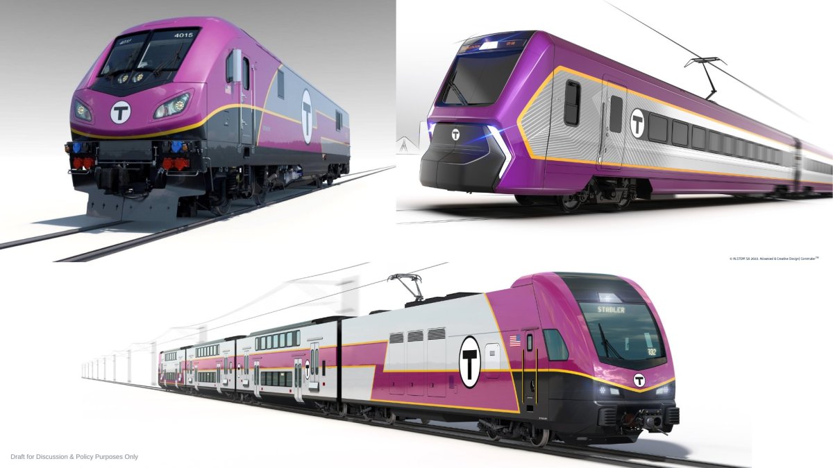 Electric MBTA Commuter Rail trains celebrated – NBC Boston