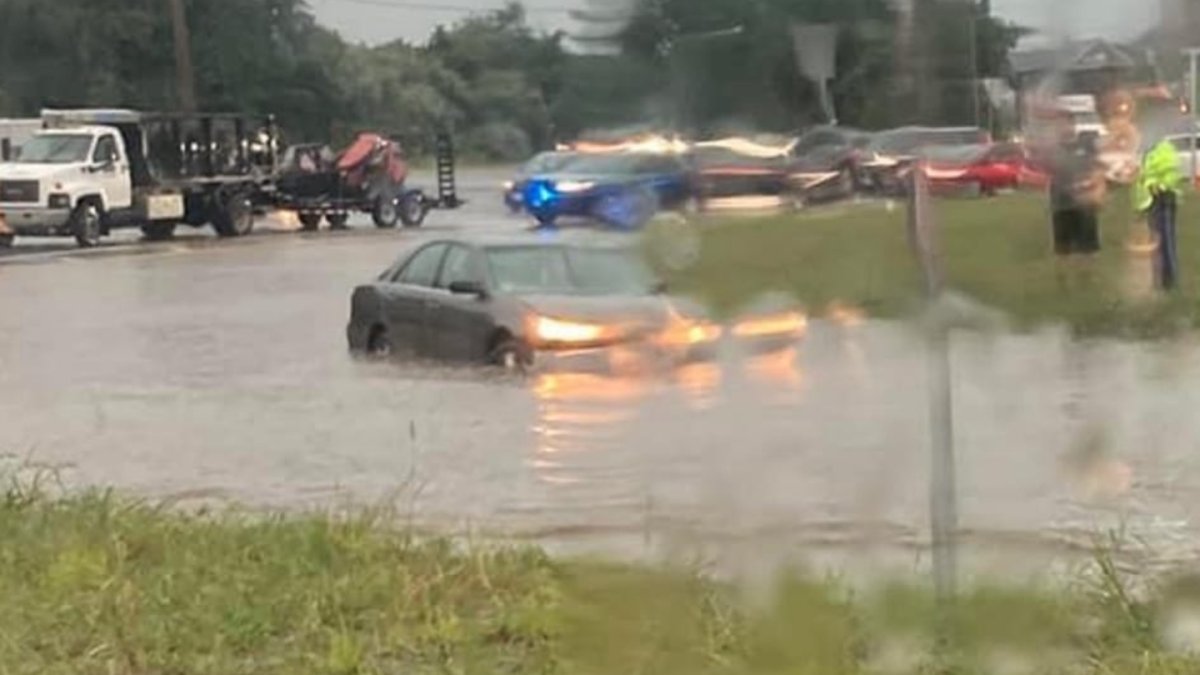 Bourne MA hit by heavy flooding amid Monday’s severe weather – NBC Boston