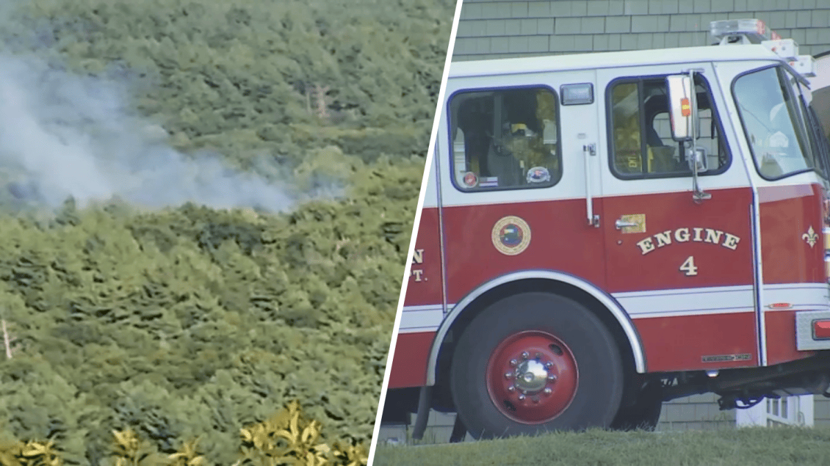 Blue Hills Reservation brush fire – NBC Boston