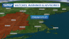 Tornado watch in western New England has been lifted