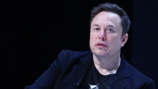 Elon Musk attends the “Exploring the New Frontiers of Innovation: Mark Read in Conversation with Elon Musk” session during the Cannes Lions International Festival Of Creativity 2024 – Day Three in Cannes, France, on June 19, 2024.