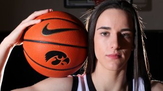 Guard Caitlin Clark #22 of the Iowa Hawkeyes poses in the practice facility at Carver-Hawkeye Arena, on January 4, 2023 in Iowa City, Iowa. 