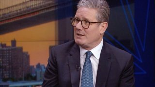 British PM Keir Starmer speaking on CNBC’s Squawk Box on Sept. 27th, 2024. 