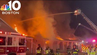 ‘Everything was on fire': Blaze destroys businesses at Lynnfield strip mall