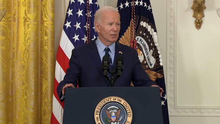 Joe Biden at a podium