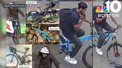 Search for thieves behind stolen bicycles in Roxbury