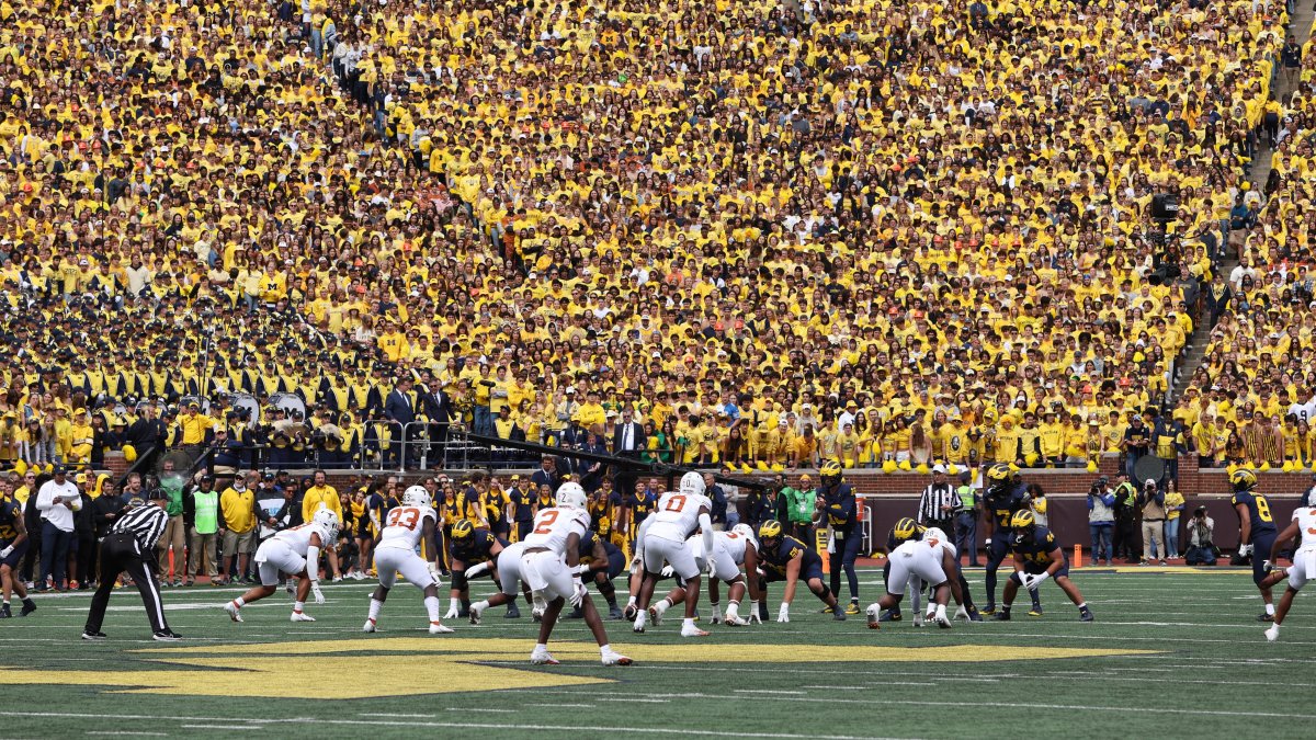 Democrats spotlight Project 2025 with banners over NCAAF stadiums