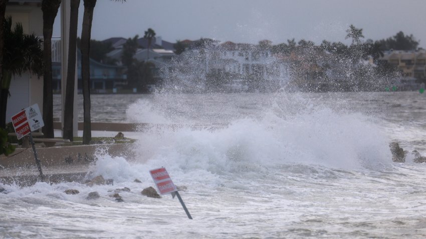 Hurricane Helene Hits Gulf Coast Of Florida