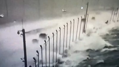 CAPTADO EN CÁMARA: Videos muestran efectos del huracán Helene en Florida