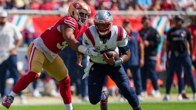 Patriots quarterback Jacoby Brissett