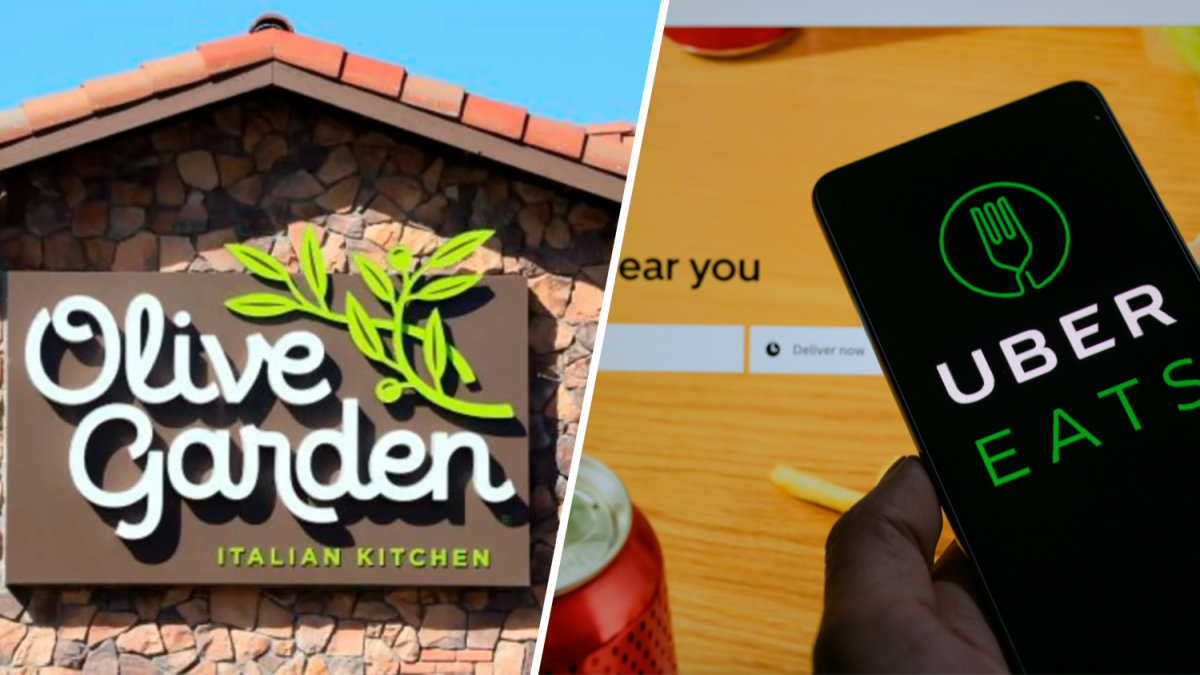 Olive Garden 与 Uber Direct 合作提供配送服务 – NBC 波士顿