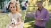 Dad of girl killed by truck in Andover suffers his own close call