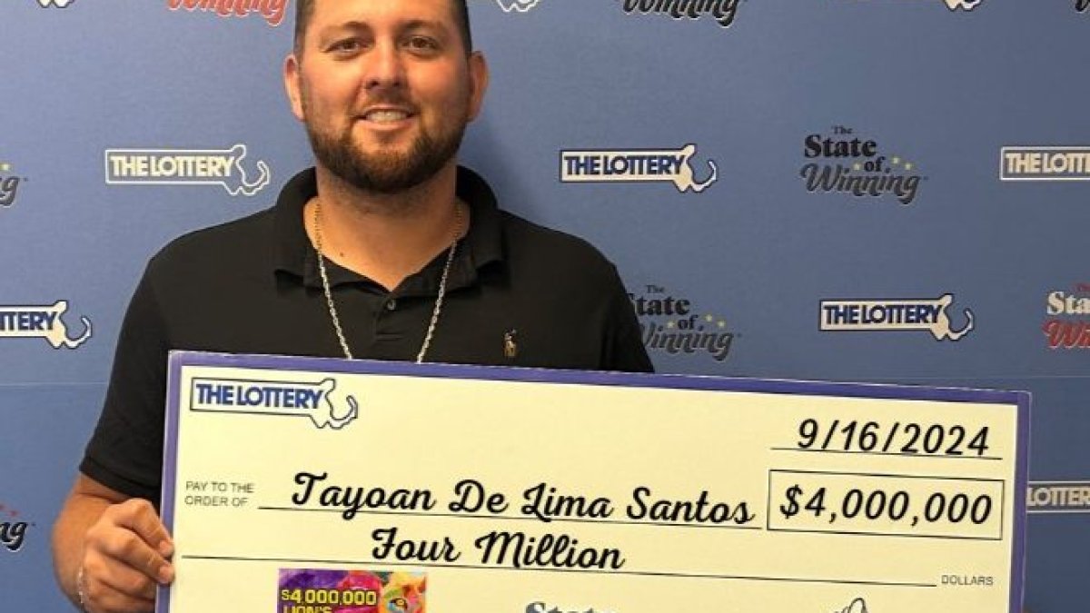 Dorchester man wins  million on lotto ticket sold at Waltham convenience store