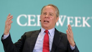 John Ketchum, chairman, president and chief executive officer of Nextera Energy, speaks during the 2023 CERAWeek by S&P Global conference in Houston, Texas, US, on Wednesday, March 8, 2023.