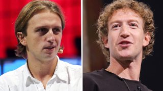 Revolut CEO, Nikolay Storonsky (L) and Meta CEO, Mark Zuckerberg.