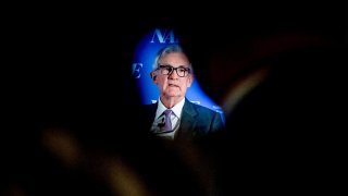 Jerome Powell, chairman of the US Federal Reserve, during the National Association of Business Economics (NABE) annual meeting in Nashville, Tennessee, US, on Monday, Sept. 30, 2024. 