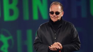 Paul Tudor Jones speaks onstage during the 2024 Robin Hood Benefit at Jacob Javits Center on May 13, 2024 in New York City.