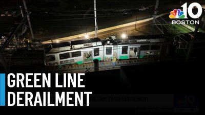 Investigation continues after Green Line train derails in Cambridge