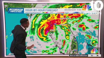 Mild fall weather in New England as Florida braces for Hurricane Milton