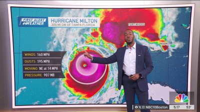 Forecast: Tracking Hurricane Milton, set to make landfall overnight