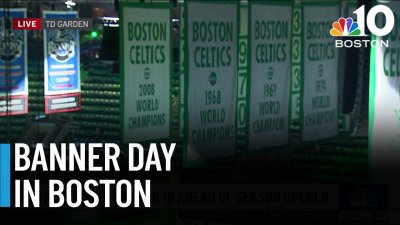 Celtics celebrate Banner 18 as they open NBA season against Knicks