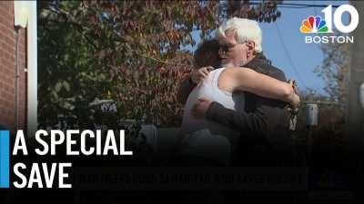 Swampscott man meets good Samaritan who saved his life