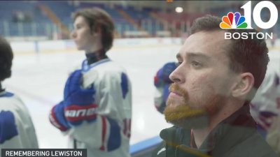 Lewiston shooting survivor inspiring others with return to the hockey rink