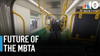 Riders test next generation of MBTA Green Line cars