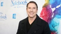 Nicholas Sparks poses at the opening night of the new musical based on the film "The Notebook"