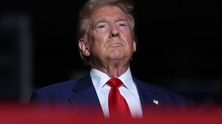 Former U.S. President Donald Trump during a campaign rally on September 13, 2024 in Las Vegas, Nevada.