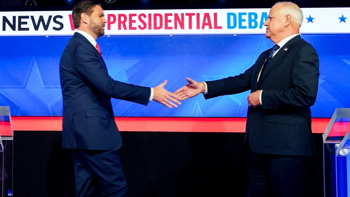 Walz and Vance go in depth on policy in VP debate