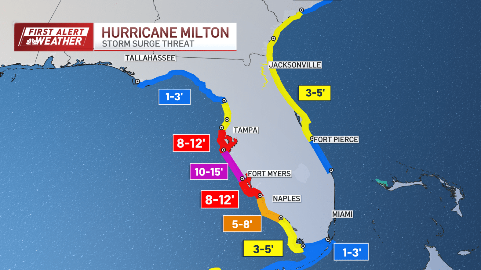 Hurricane Milton live tracker: What time will Milton hit Florida? – NBC ...