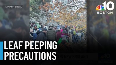 Leaf peeping crowds can cause risky conditions, officials warn