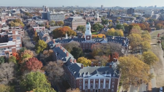 A file photo of Harvard University in Cambridge, Massachusetts.