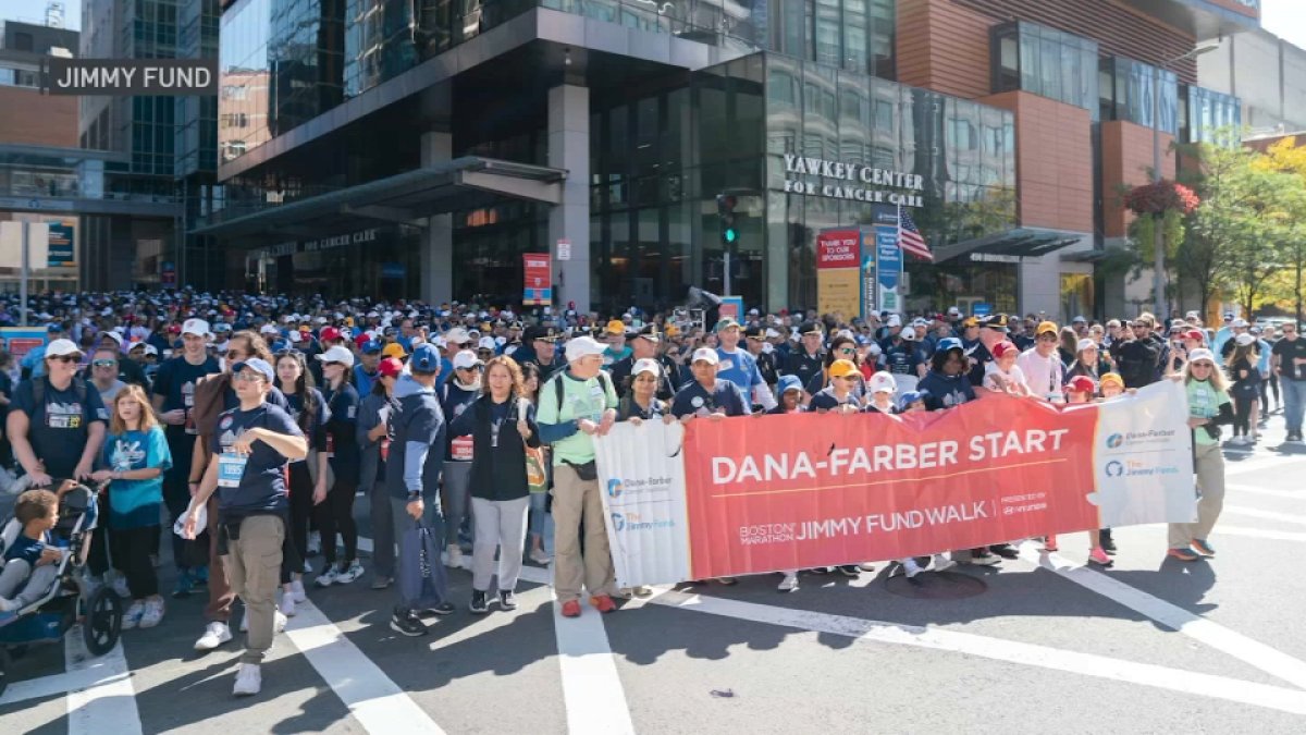 Thousands participate in 36th annual Jimmy Fund Walk in Boston